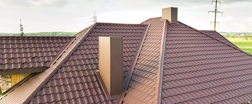Residential Chimney Flashing Restoration in Elmira, NY