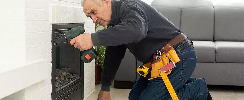 New Indoor Fireplace Installation in Elmira, New York