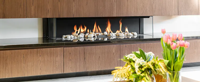Double-height Fireplace Design Refurbishment in Elmira, New York